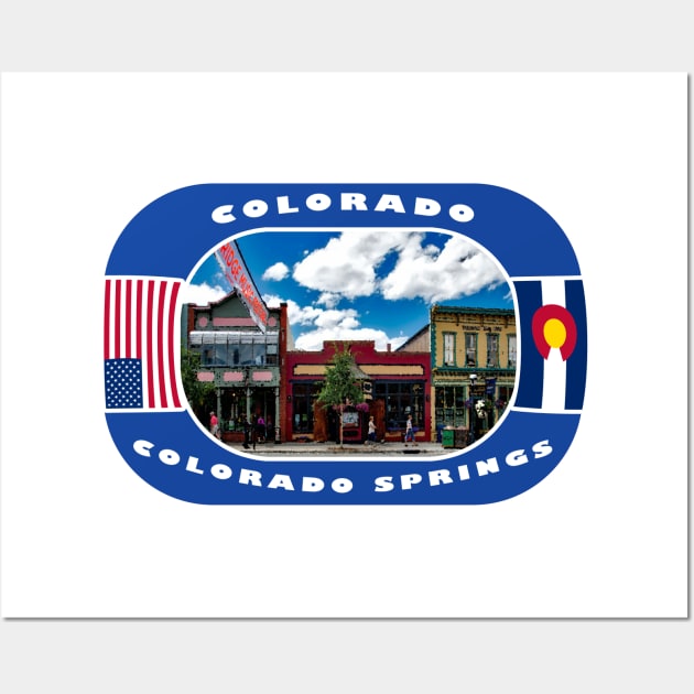 Colorado, Colorado Springs City, USA Wall Art by DeluxDesign